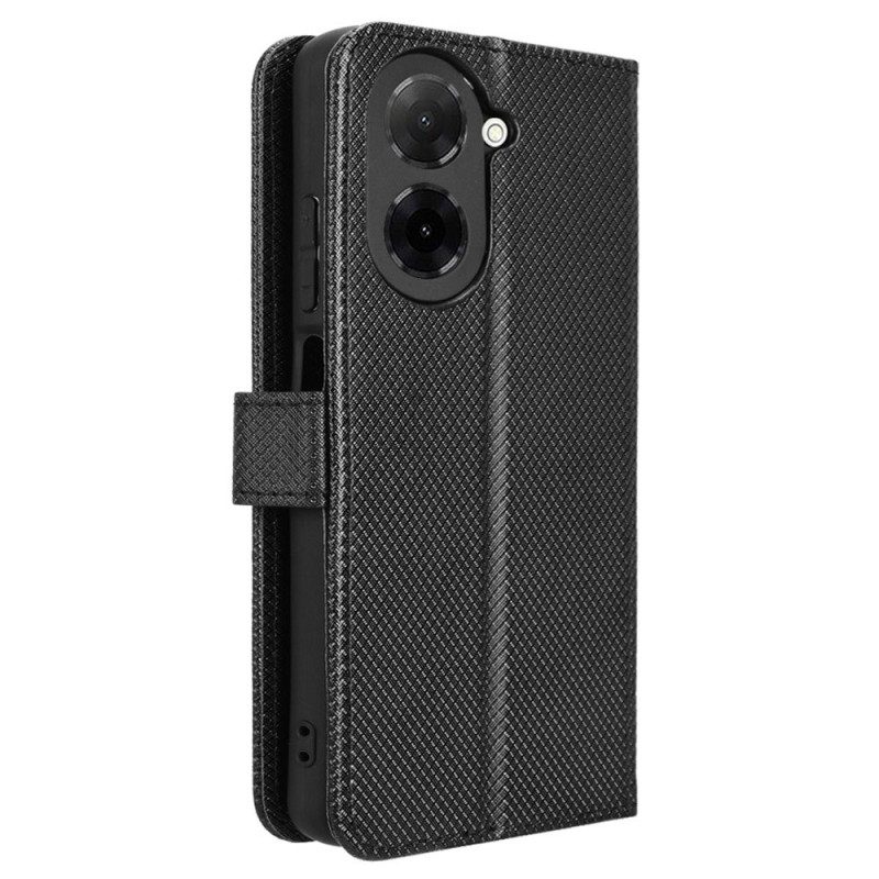 Läderfodral Poco C71 Telefonfodral Prickig Rem