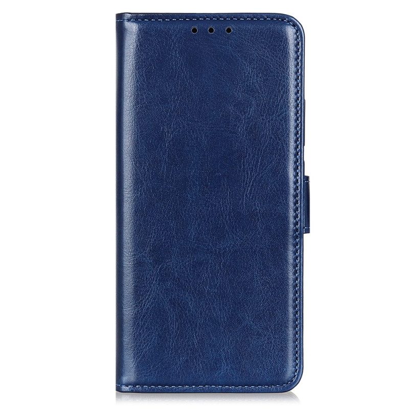 Läderfodral Poco C75 Telefonfodral Vaxad Konstläder