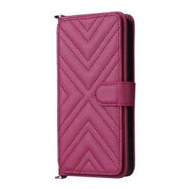 Läderfodral Poco X7 Pro 5g Telefonfodral Multifunktionell Quiltad