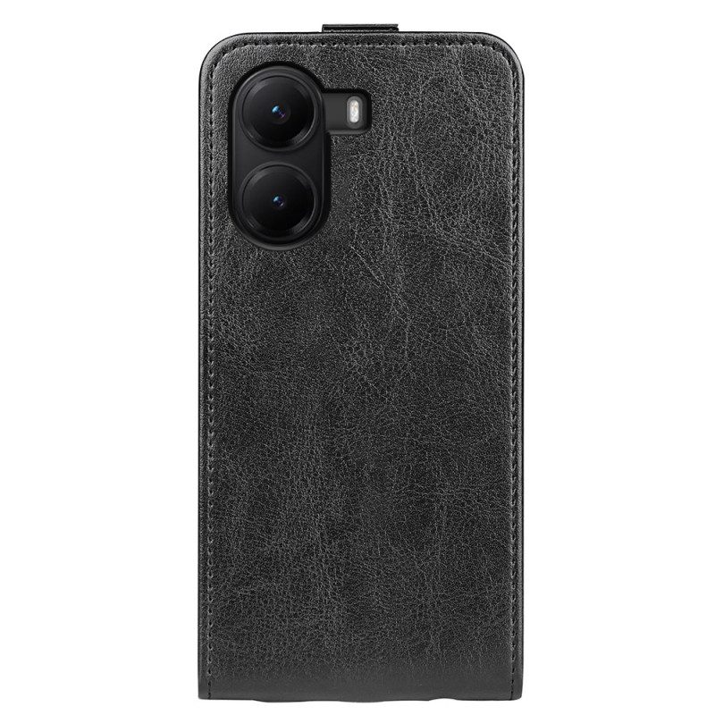 Läderfodral Poco X7 Pro 5g Telefonfodral Vertikal Flik