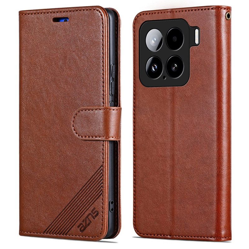 Läderfodral Xiaomi 15 Telefonfodral Azns
