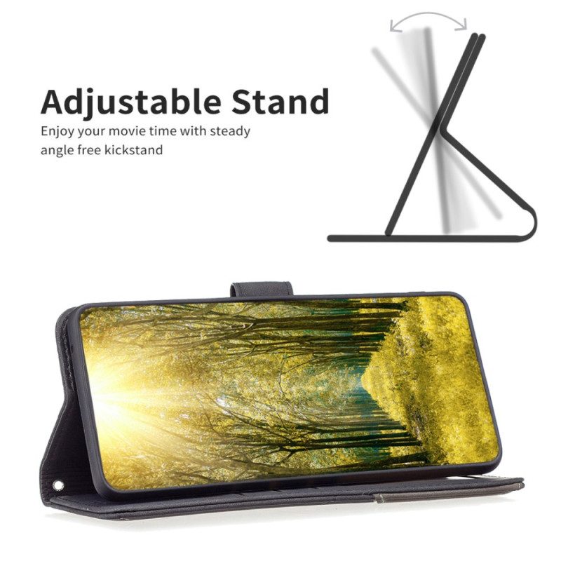 Läderfodral Xiaomi 15 Telefonfodral Binfencolor-geometri
