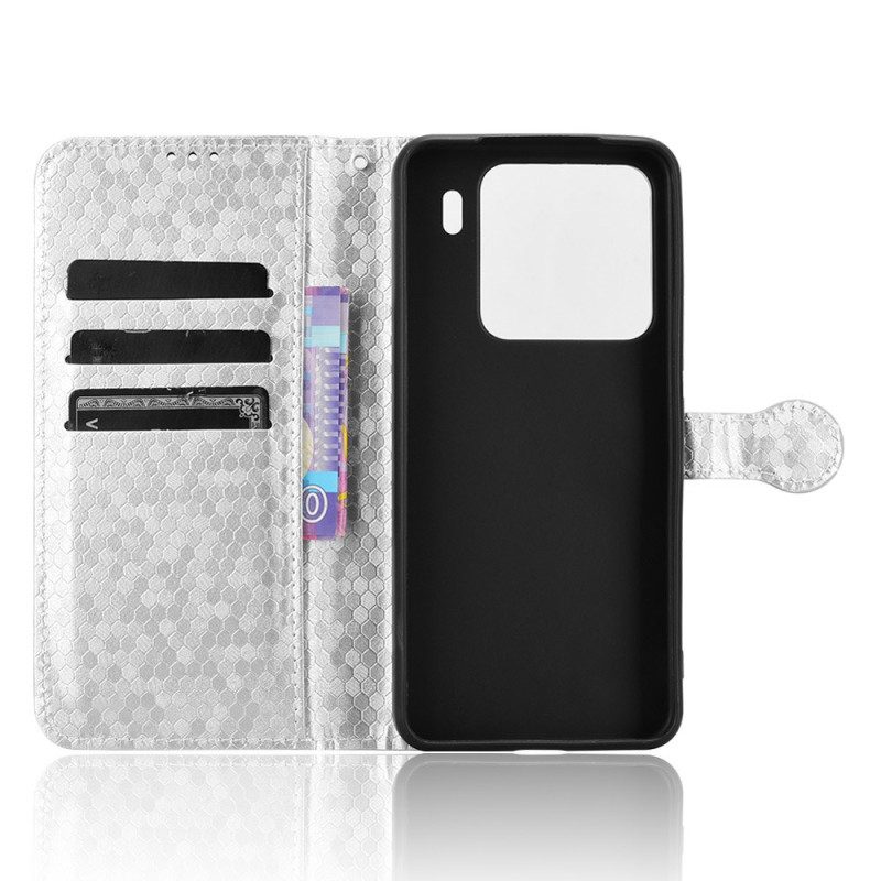 Läderfodral Xiaomi 15 Telefonfodral Glänsande Prickar