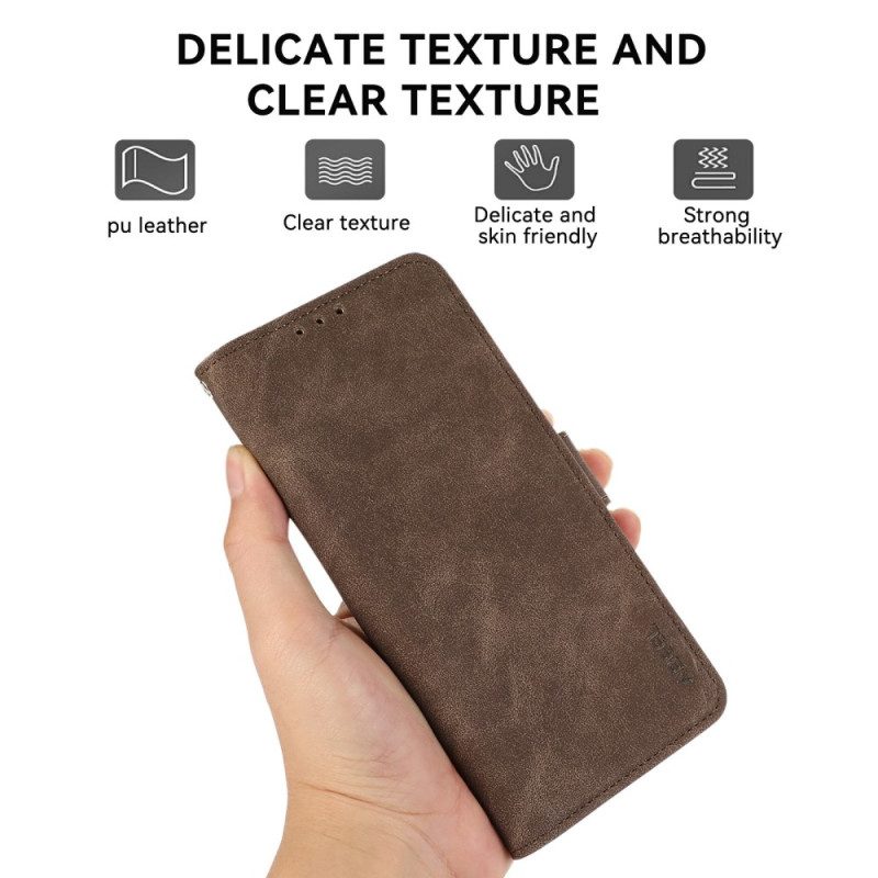 Läderfodral Xiaomi 15t Pro Telefonfodral Abeel Rfid-plånbok