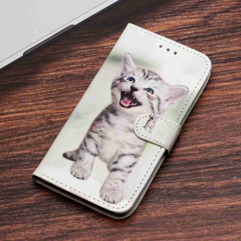 Läderfodral Xiaomi 15t Pro Telefonfodral Kattunge