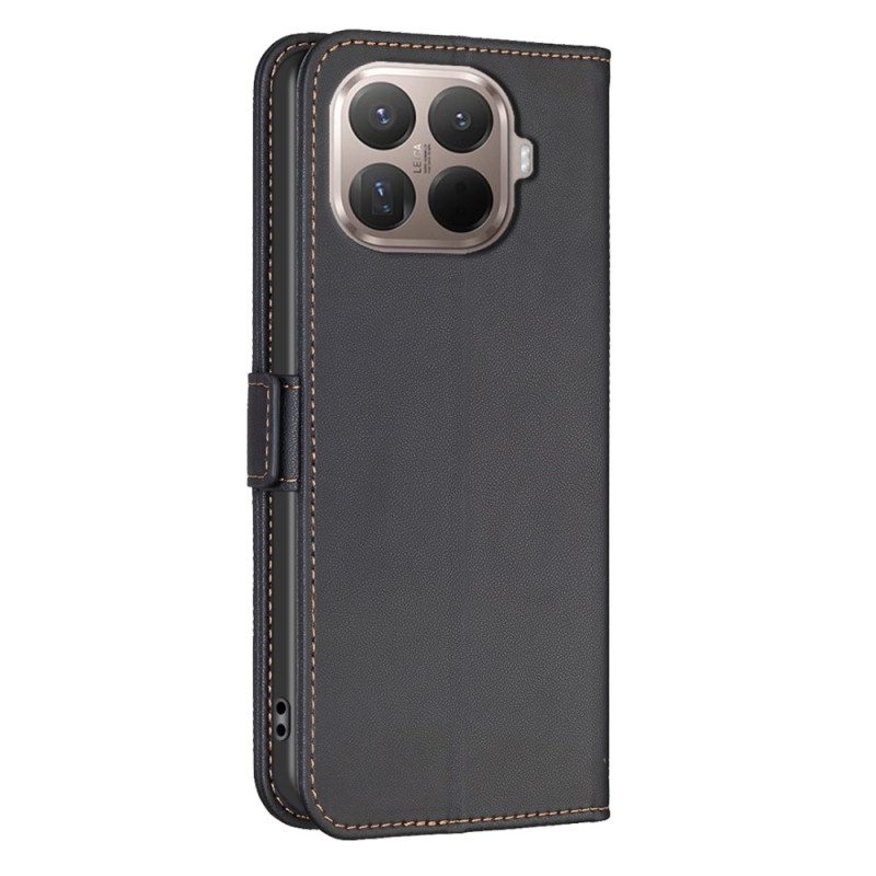 Läderfodral Xiaomi 15t Pro Telefonfodral Klassisk Binfen-färg