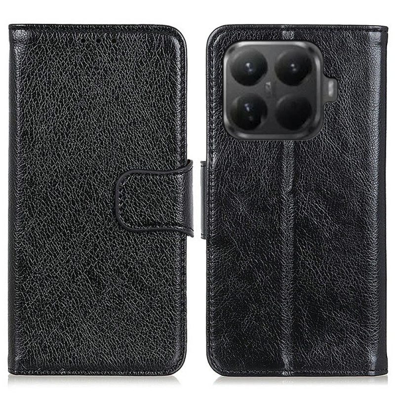 Läderfodral Xiaomi 15t Pro Telefonfodral Nappa Splitläder