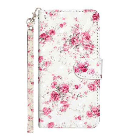 Läderfodral Xiaomi 15t Pro Telefonfodral Rosor Med Nyckelband