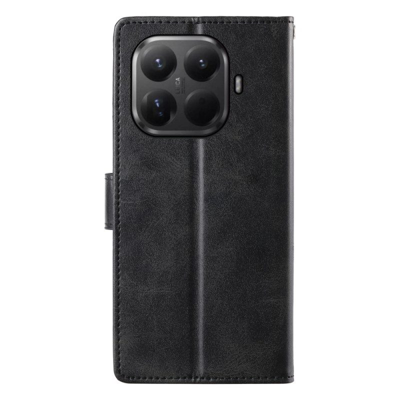 Läderfodral Xiaomi 15t Pro Telefonfodral Simple Series