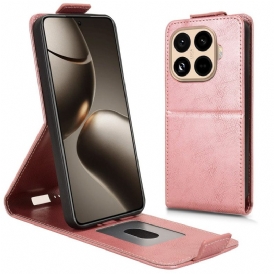 Läderfodral Xiaomi 15t Pro Telefonfodral Vertikal Fällbar Design