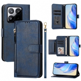 Läderfodral Xiaomi 15t Telefonfodral Komplett Plånbok