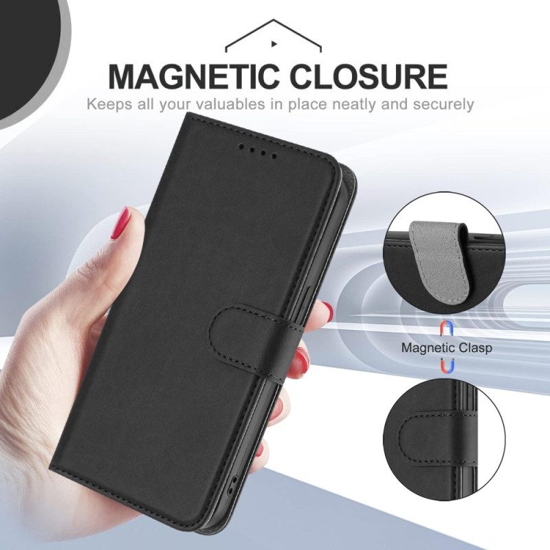 Läderfodral Xiaomi 15t Telefonfodral Lädereffekt