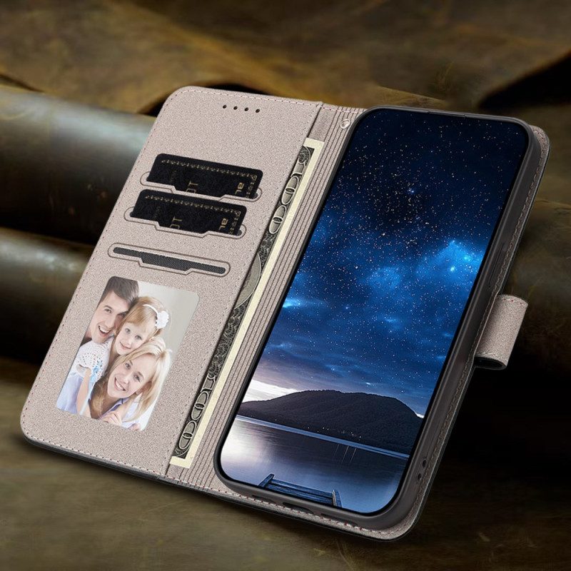 Läderfodral Xiaomi 15t Telefonfodral Lädereffekt