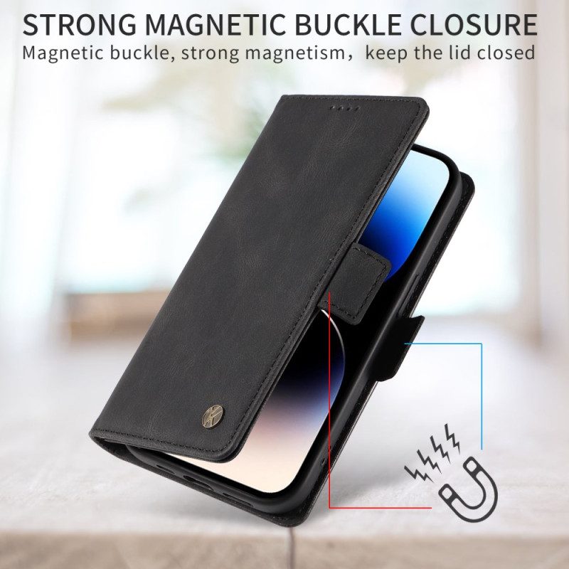 Läderfodral Xiaomi 15t Telefonfodral Matt Lädereffekt