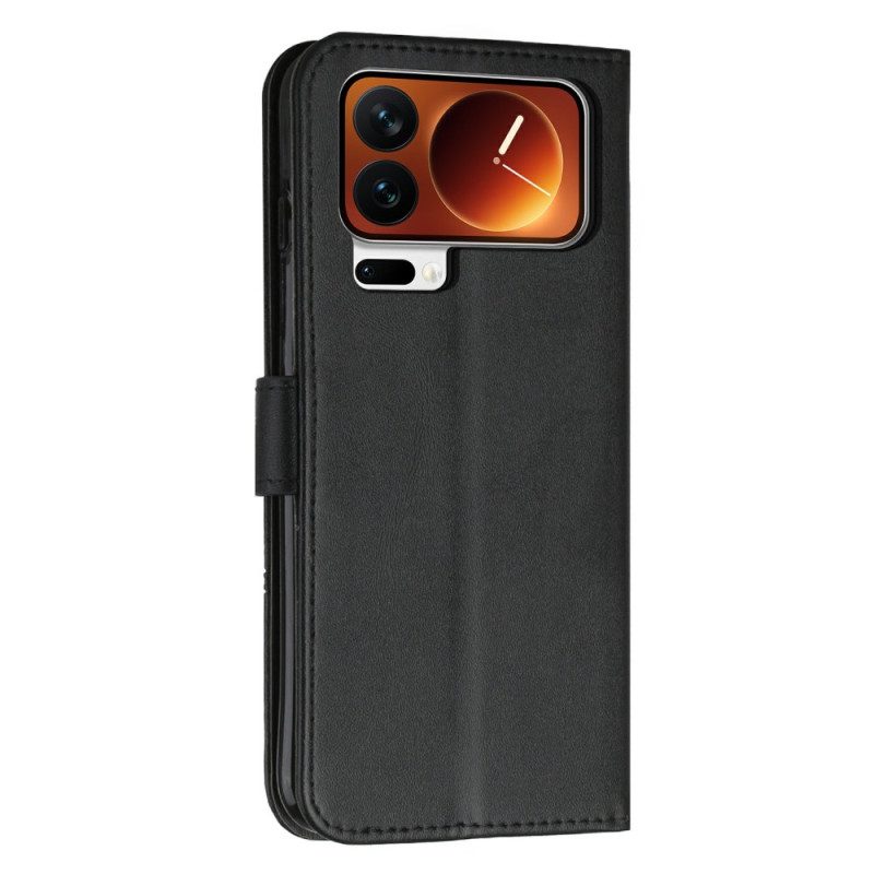 Läderfodral Xiaomi 17 Pro Max Telefonfodral Affärsstil