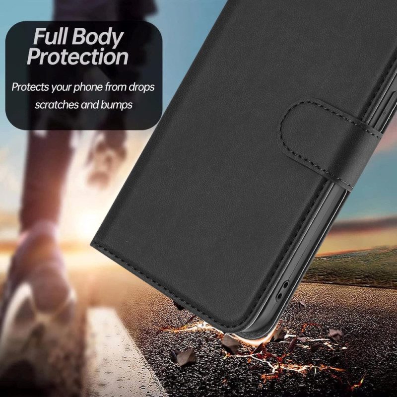 Läderfodral Xiaomi 17 Pro Max Telefonfodral Enfärgat Konstläder