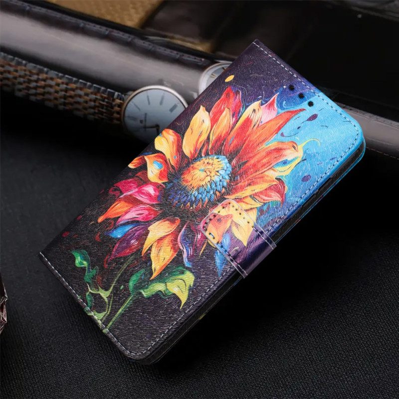Läderfodral Xiaomi 17 Pro Max Telefonfodral Solros