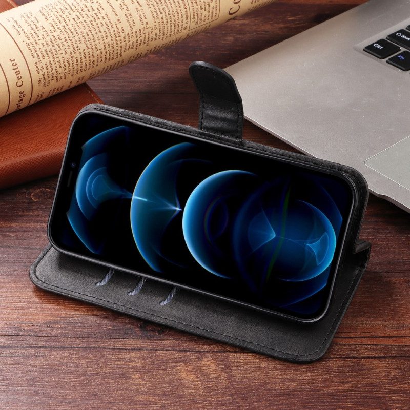 Läderfodral Xiaomi 17 Pro Telefonfodral Ficka Med Dragkedja