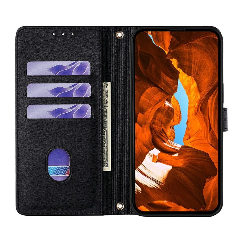 Läderfodral Xiaomi 17 Pro Telefonfodral Metallspänne