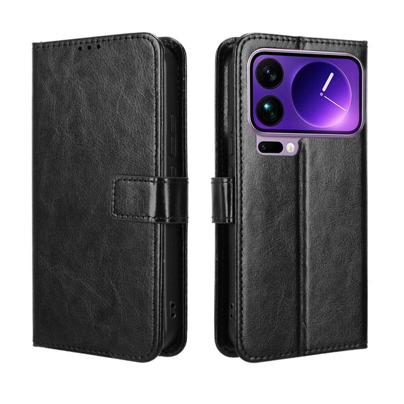 Läderfodral Xiaomi 17 Pro Telefonfodral Prickigt Läder