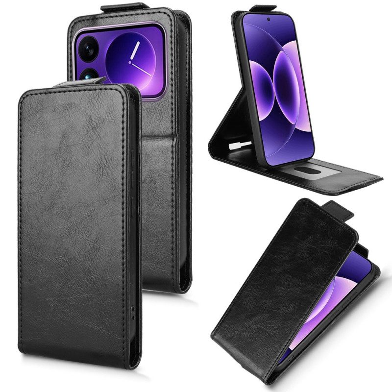 Läderfodral Xiaomi 17 Pro Telefonfodral Vertikal Flik