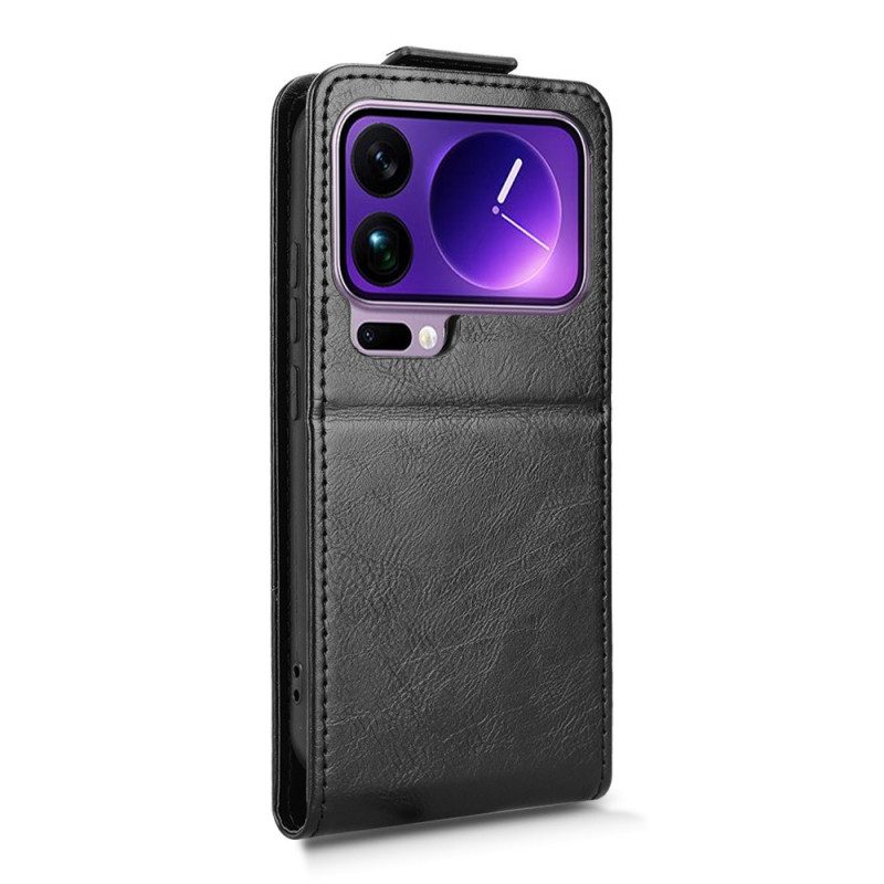 Läderfodral Xiaomi 17 Pro Telefonfodral Vertikal Flik