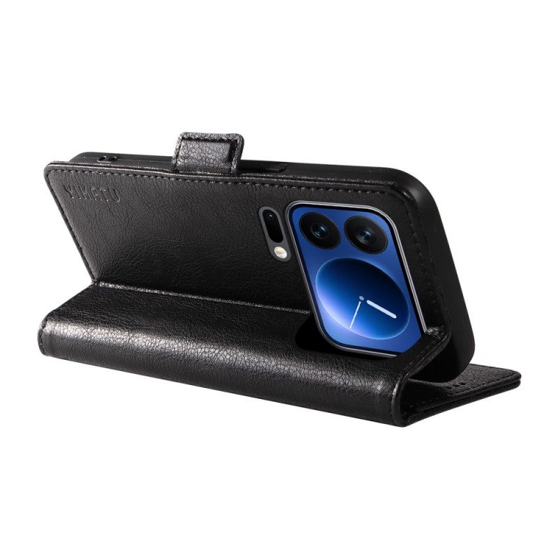 Läderfodral Xiaomi 17 Pro Telefonfodral Yikatu