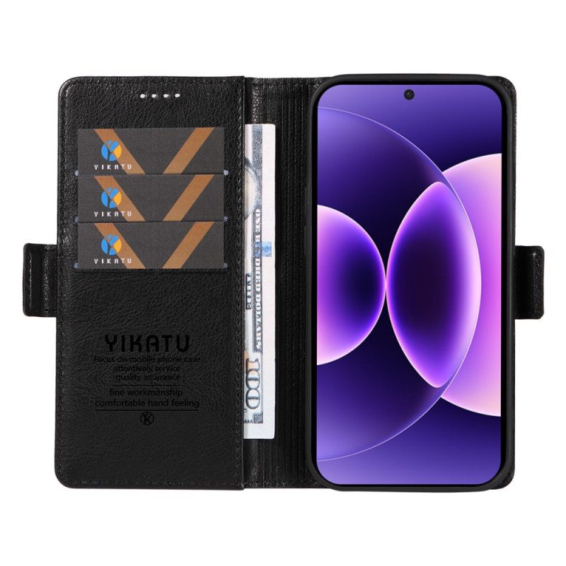 Läderfodral Xiaomi 17 Pro Telefonfodral Yikatu