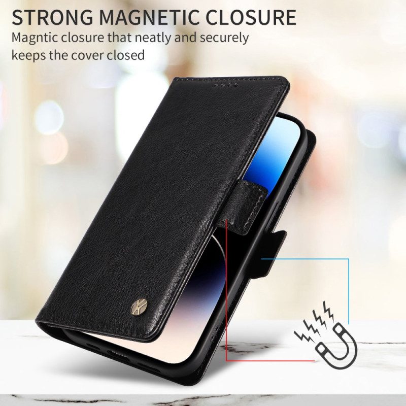Läderfodral Xiaomi 17 Pro Telefonfodral Yikatu