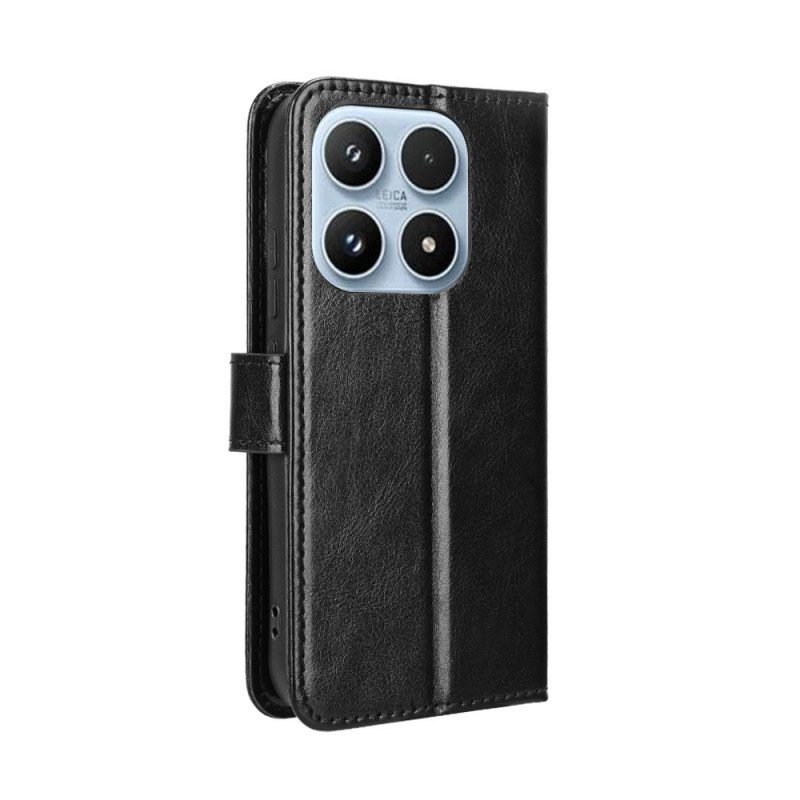 Läderfodral Xiaomi 17 Telefonfodral Flashigt Konstläder Läder