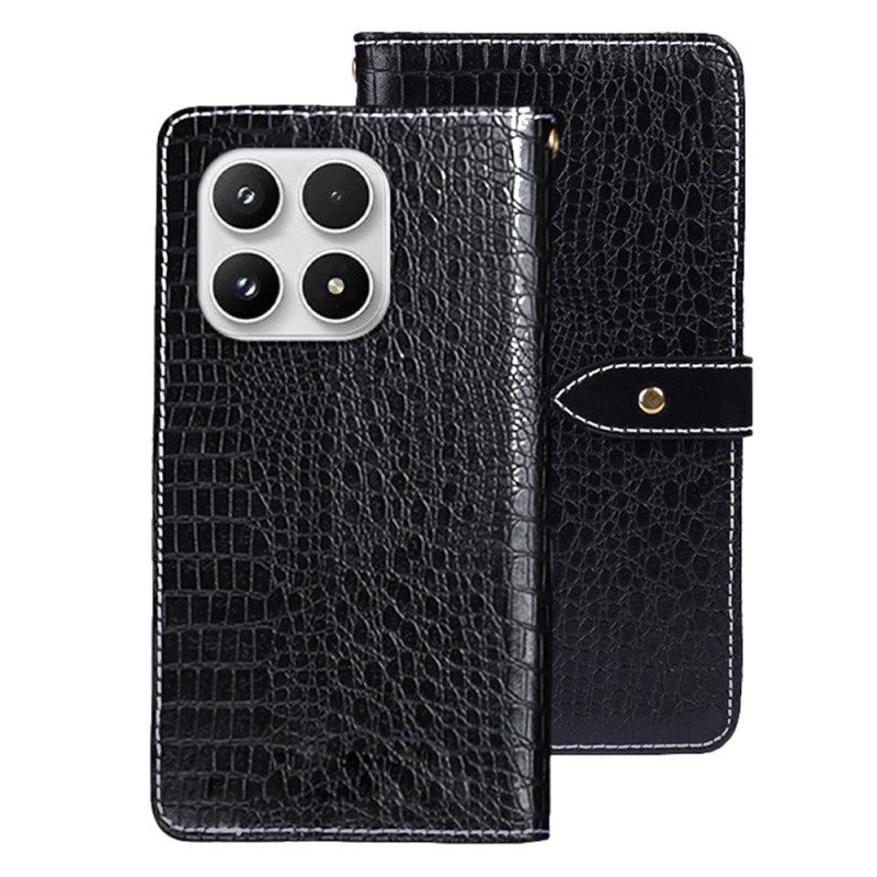 Läderfodral Xiaomi 17 Telefonfodral Krokodilstruktur Idewei