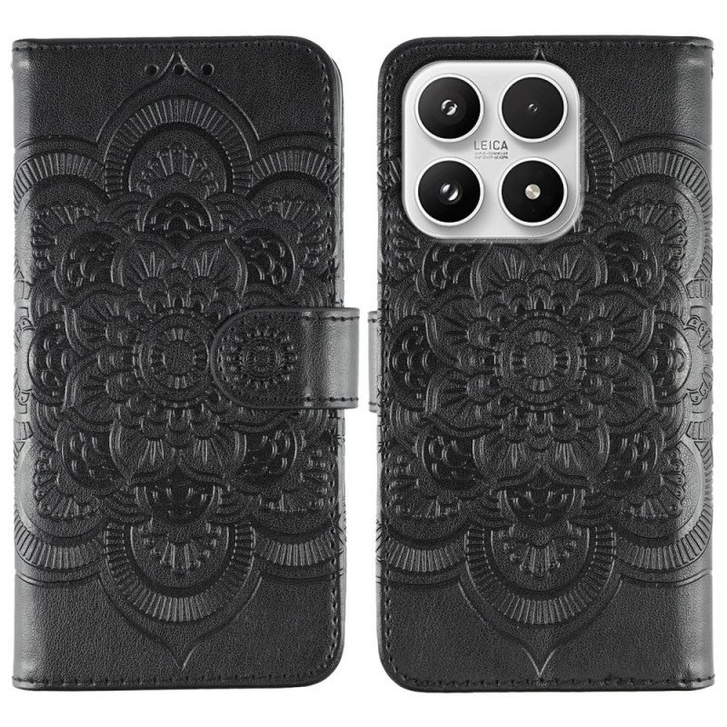 Läderfodral Xiaomi 17 Telefonfodral Mandalamönster