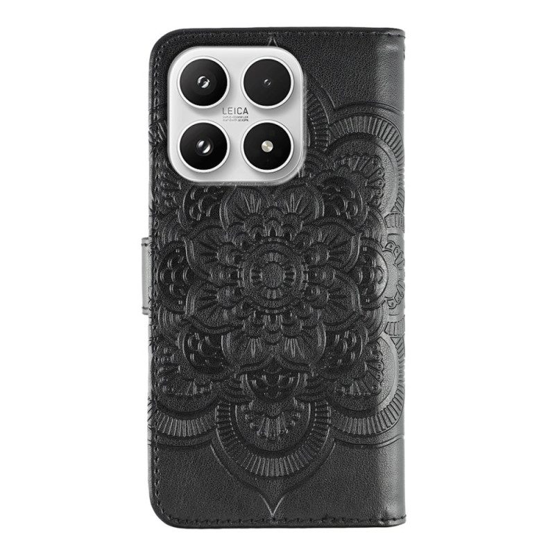 Läderfodral Xiaomi 17 Telefonfodral Mandalamönster