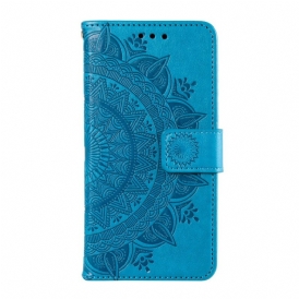 Läderfodral Xiaomi Redmi Note 13 5g Telefonfodral Mandala Sön