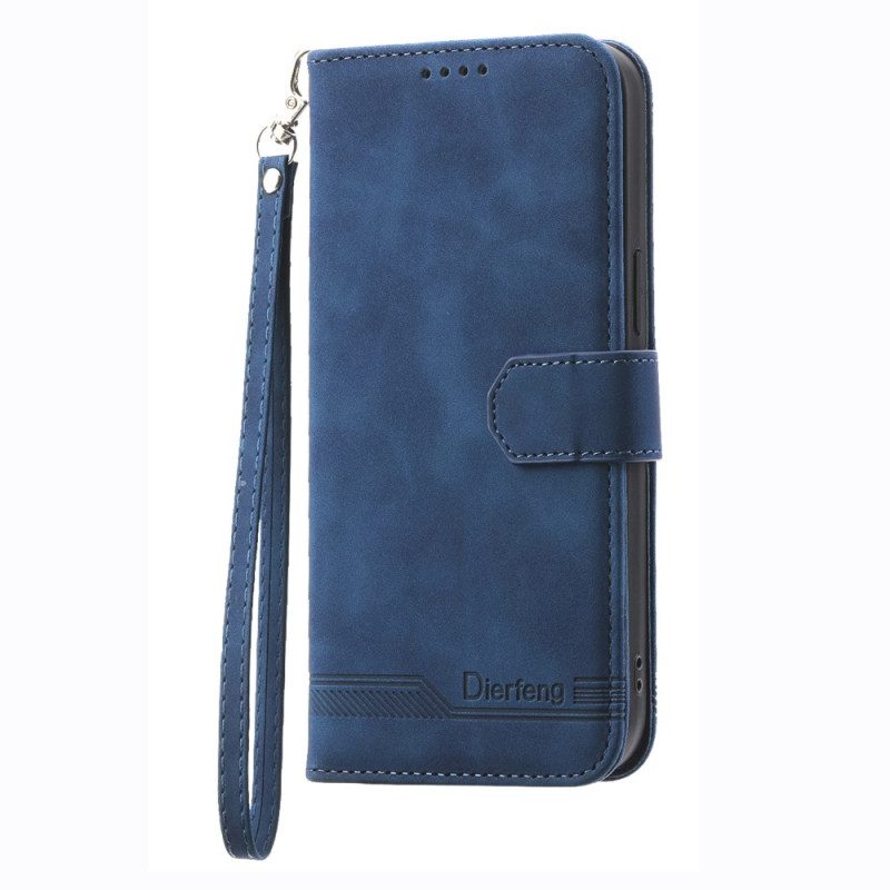 Läderfodral Xiaomi Redmi Note 14 4g Telefonfodral Dierfeng