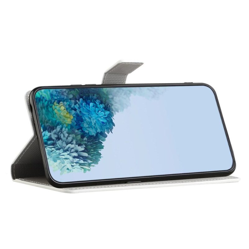 Läderfodral Xiaomi Redmi Note 14 4g Telefonfodral Galaxmönster