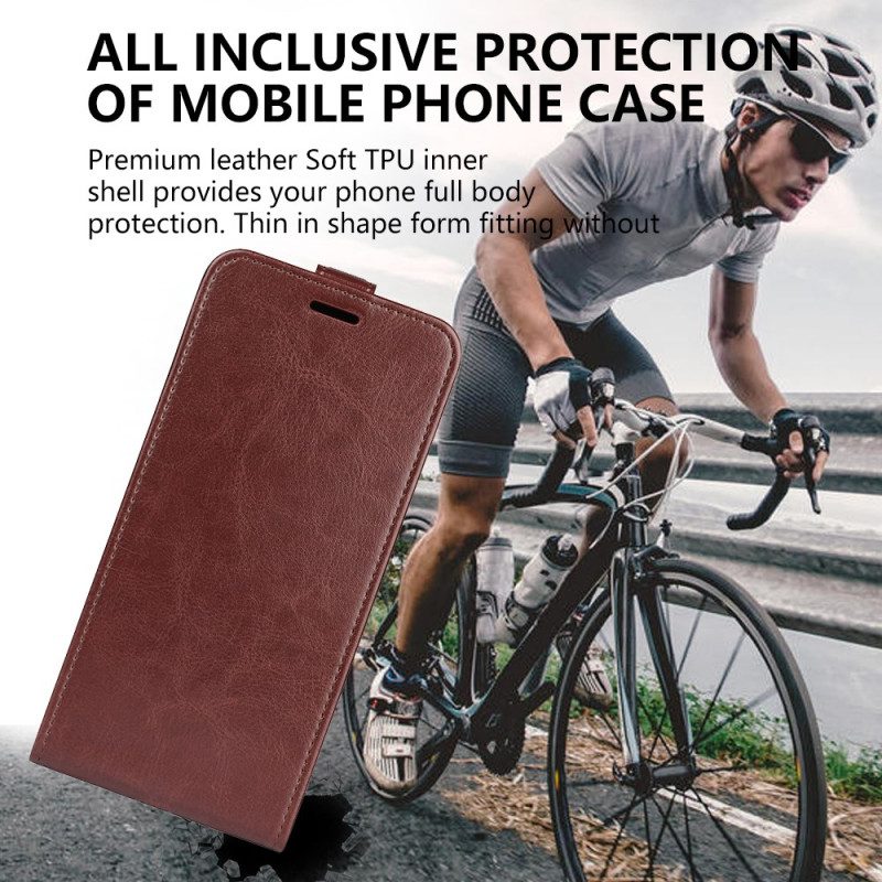 Läderfodral Xiaomi Redmi Note 14 5g Telefonfodral Vertikal Flik Och Kortfack
