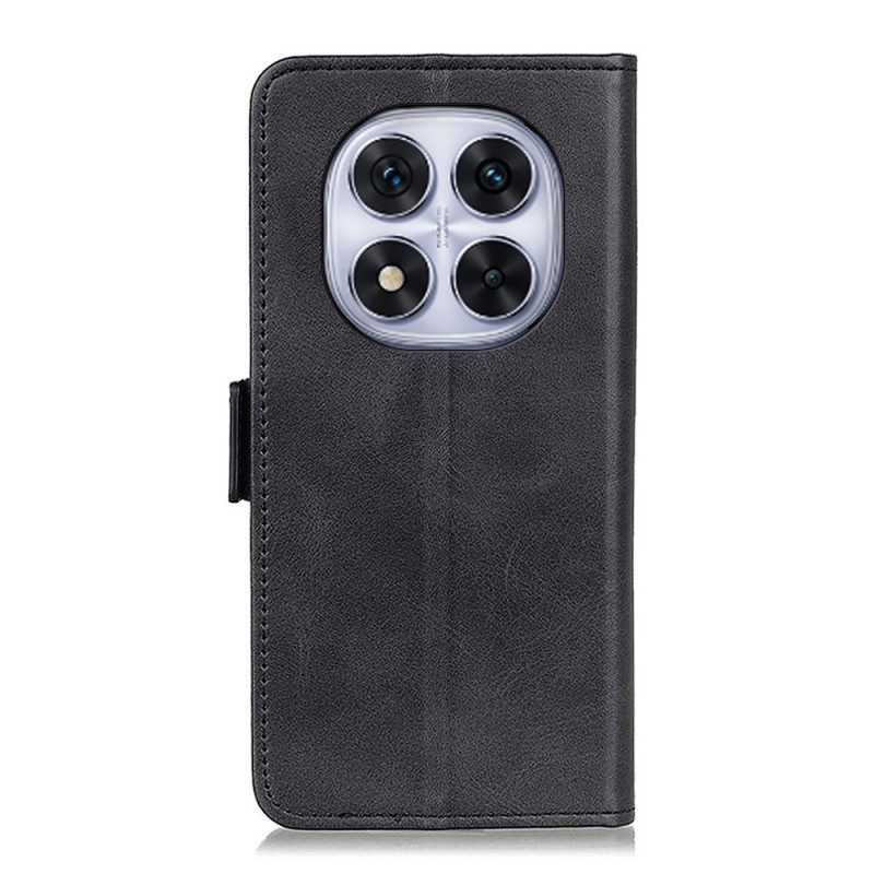 Läderfodral Xiaomi Redmi Note 14 Pro 4g Telefonfodral Dubbelspänne