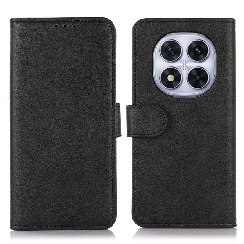 Läderfodral Xiaomi Redmi Note 14 Pro 4g Telefonfodral Lädereffekt