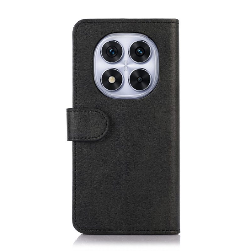 Läderfodral Xiaomi Redmi Note 14 Pro 4g Telefonfodral Lädereffekt