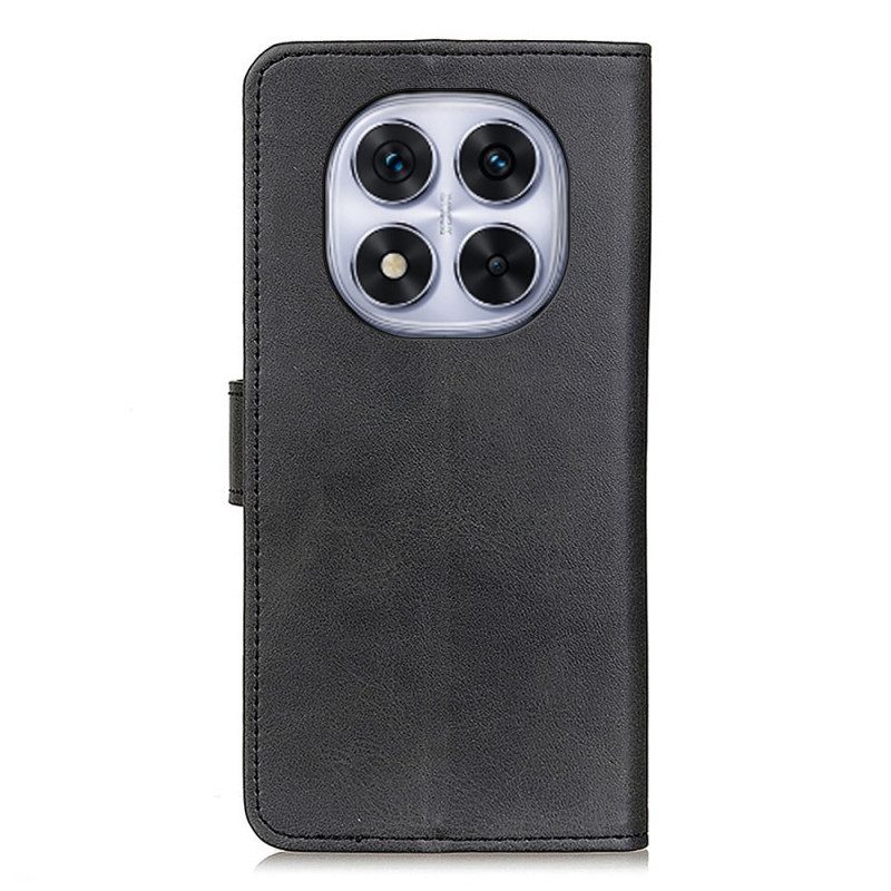 Läderfodral Xiaomi Redmi Note 14 Pro 4g Telefonfodral Matt Imitationsläder
