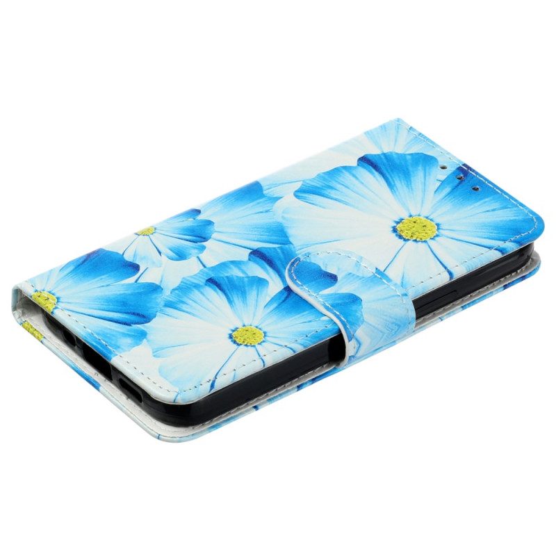 Läderfodral Xiaomi Redmi Note 14 Pro 4g Telefonfodral Orkidé