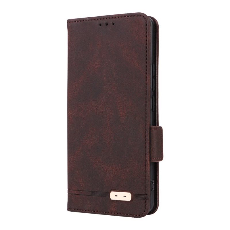 Läderfodral Xiaomi Redmi Note 14 Pro 4g Telefonfodral Retro