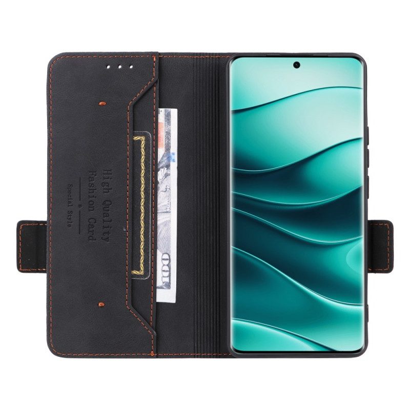 Läderfodral Xiaomi Redmi Note 14 Pro 4g Telefonfodral Retro