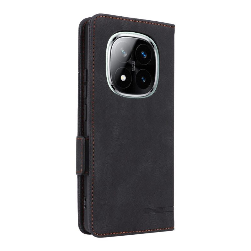 Läderfodral Xiaomi Redmi Note 14 Pro 4g Telefonfodral Retro