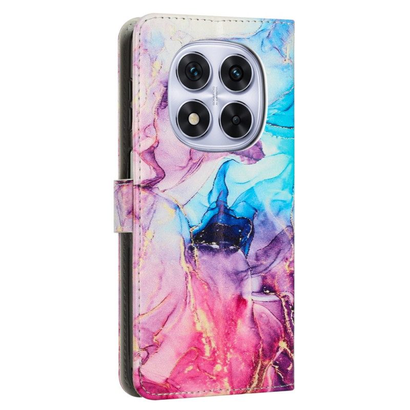 Läderfodral Xiaomi Redmi Note 14 Pro 5g Telefonfodral Marmor
