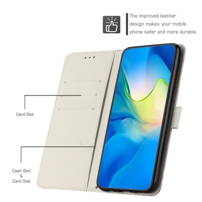 Läderfodral Xiaomi Redmi Note 14 Pro 5g Telefonfodral Marmor