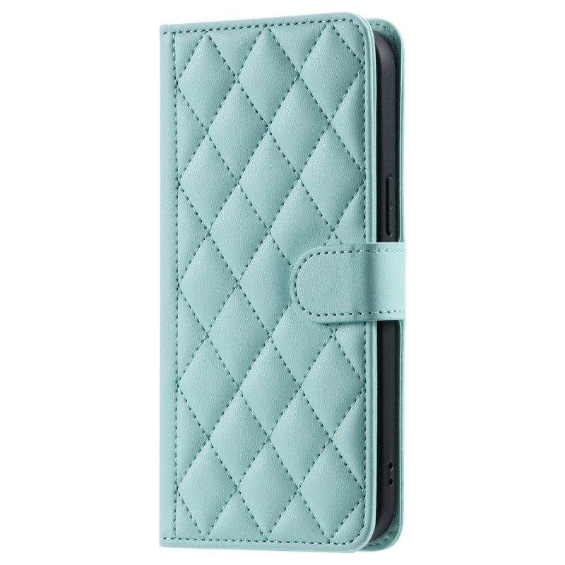 Läderfodral Xiaomi Redmi Note 14 Pro 5g Telefonfodral Quiltad Elegans
