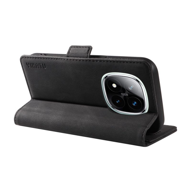 Läderfodral Xiaomi Redmi Note 14 Pro 5g Telefonfodral Ykatu Mockaeffekt