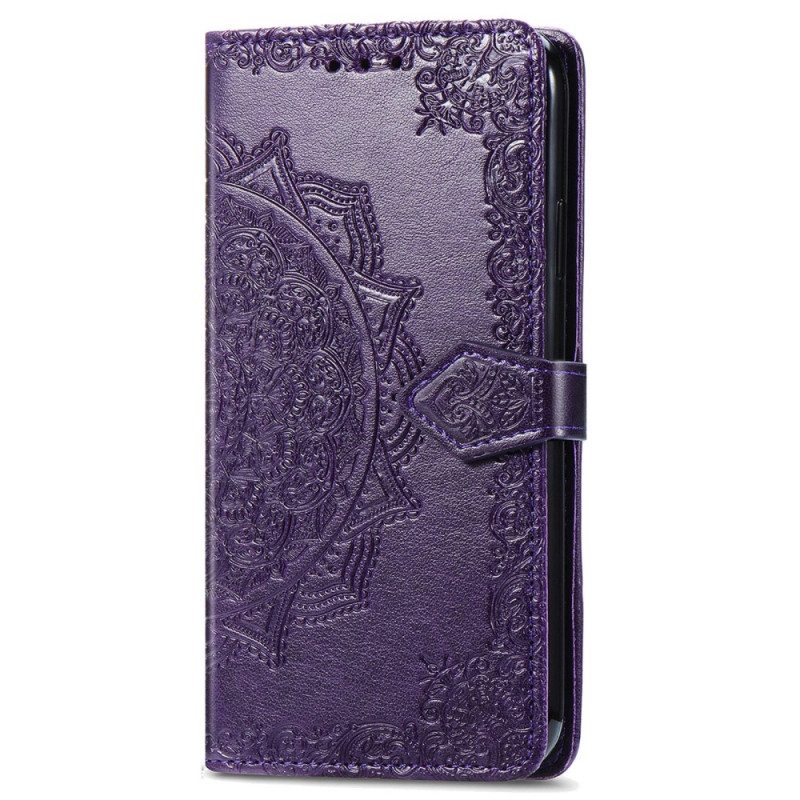 Läderfodral Xiaomi Redmi Note 14 Pro Plus 5g Telefonfodral Barockmandala
